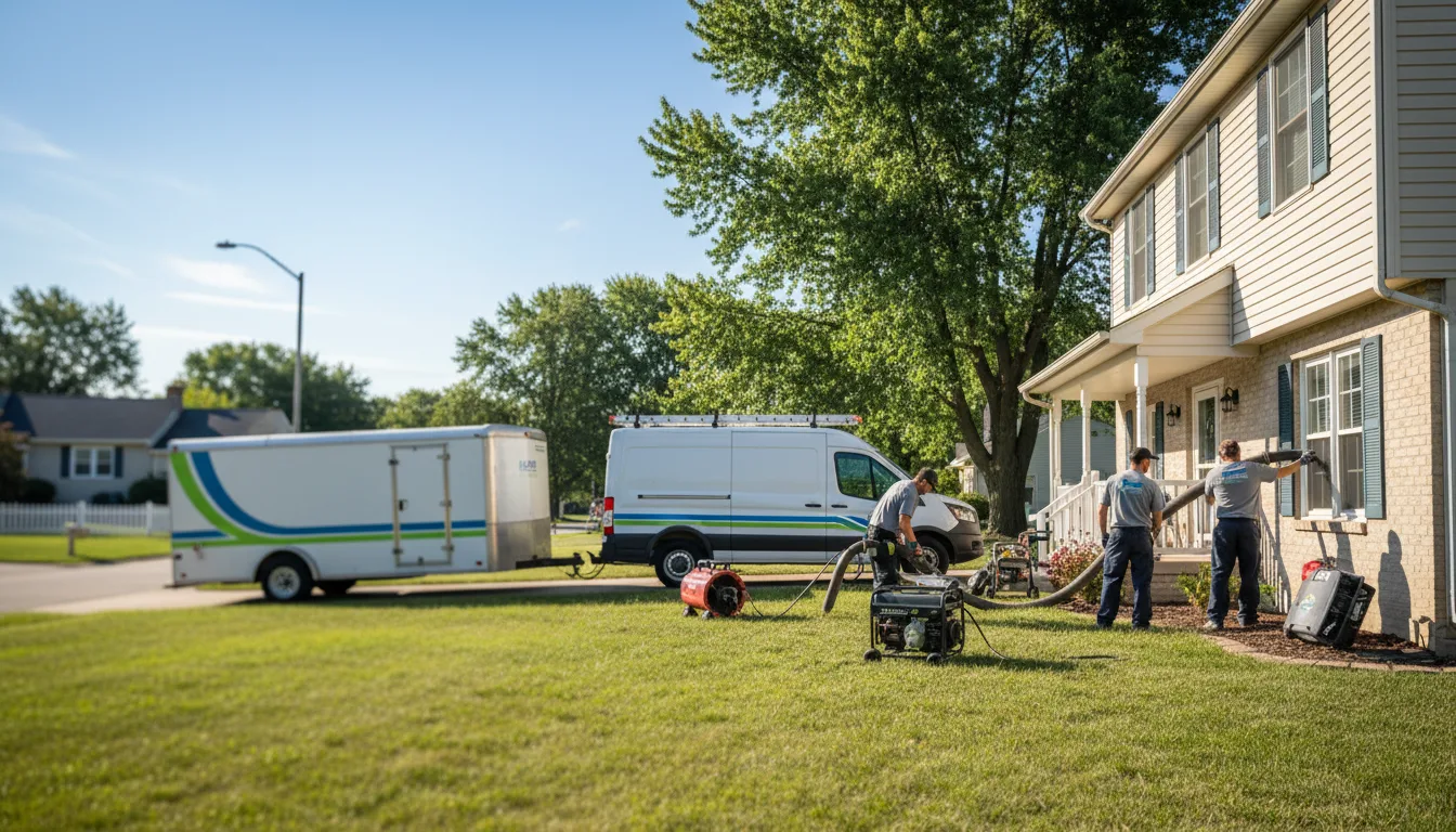 Flooded Basement Restoration And Cleanup With Repair in Umpire, AR near me